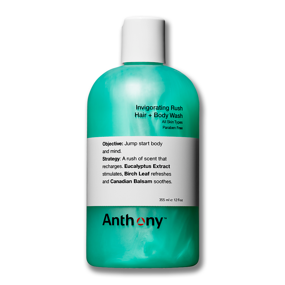 Anthony Invigorating Rush Hair and Body Wash - 355ml