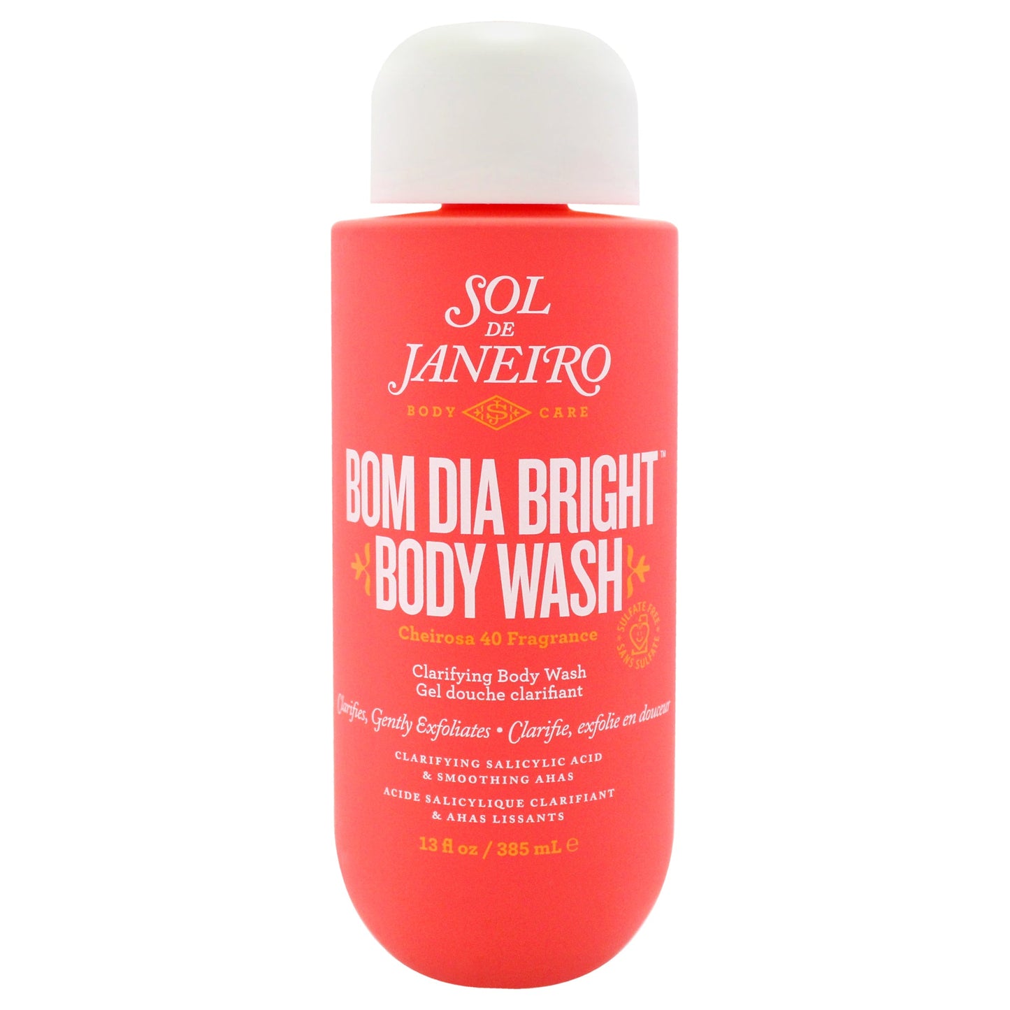 Bom Dia Bright Body Wash by Sol de Janeiro for Unisex - 13 oz Body Wash