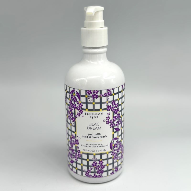 Beekman Goat Milk Hand & Body Wash 12.5oz 370mL - Lilac Dream