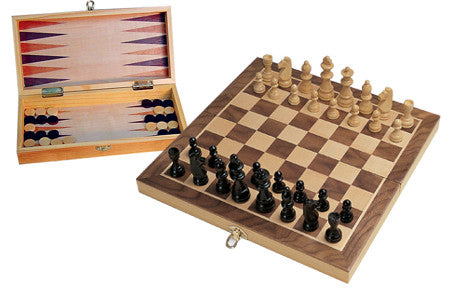 Chess and Backgammon Set