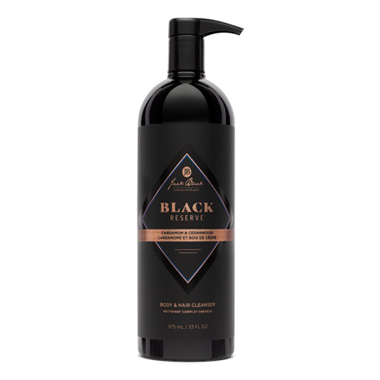 Jack Black Black Reserve Body Wash + Hair Cleanser - Cardamom + Cedarwood  (33 fl oz) #10082207