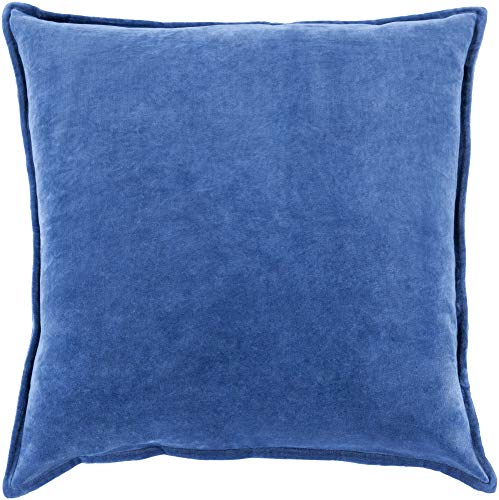 Artistic Weavers Moody Pillow Cover with Poly Fill, 20" x 20" Insert, Blue