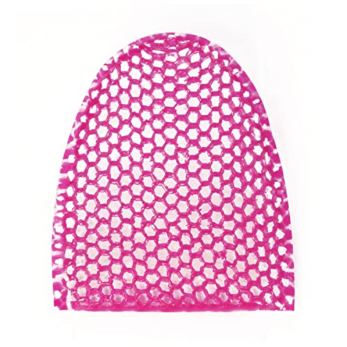 Supracor SpaCell Facial Sponge - Face Scrubber, Honeycomb Face Exfoliator for Smoother, Softer, and Younger Looking Skin, Pink, One Pack