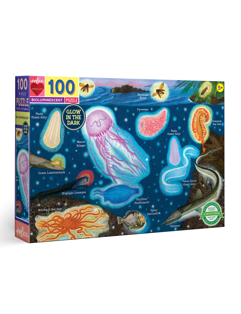 Bioluminescent 100 Piece Puzzle