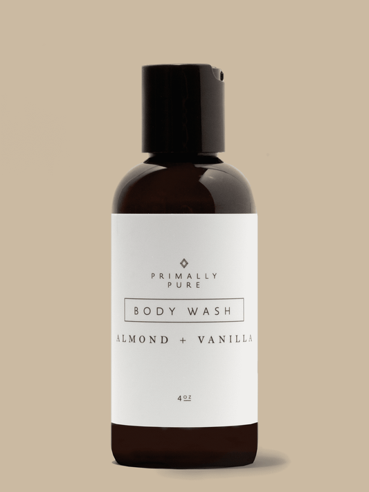 Body Wash Trio #1 (4oz) Body Wash Primally Pure Almond + Vanilla
