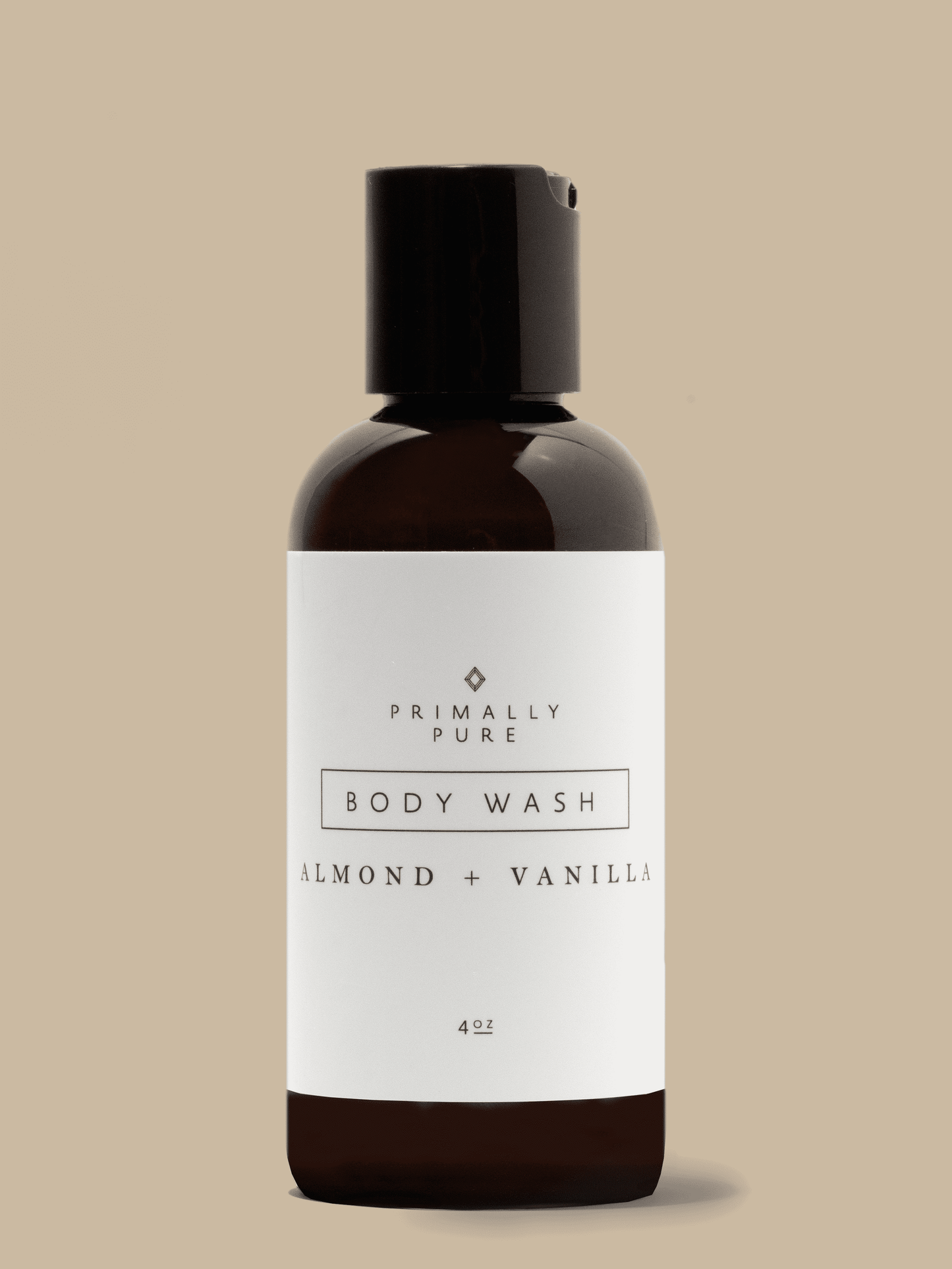 Body Wash Trio #2 (4oz) Body Wash Primally Pure Almond + Vanilla