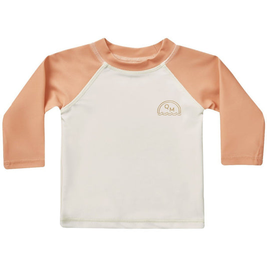Quincy Mae Rashguard | Natural + Melon