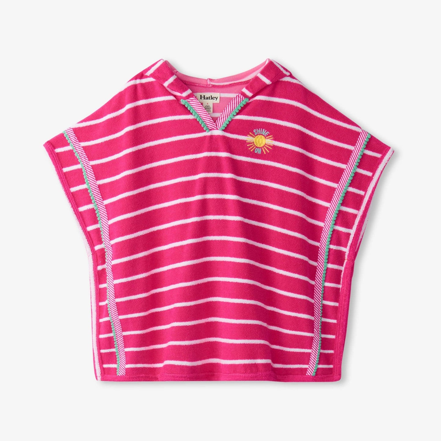 Hatley Pink Paradise Hooded Coverup