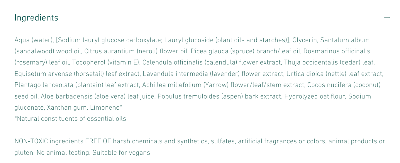 ISUN Altitude Body Wash