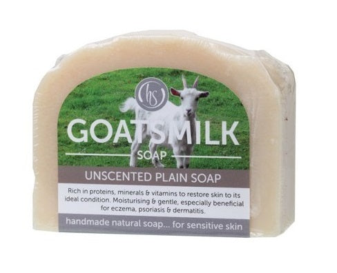 Harmony Soapworks Unscented Goat's Milk Soap 140g x 5 packs