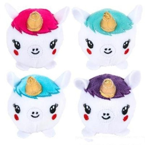 3" Deluxe Squish Plush Unicorn