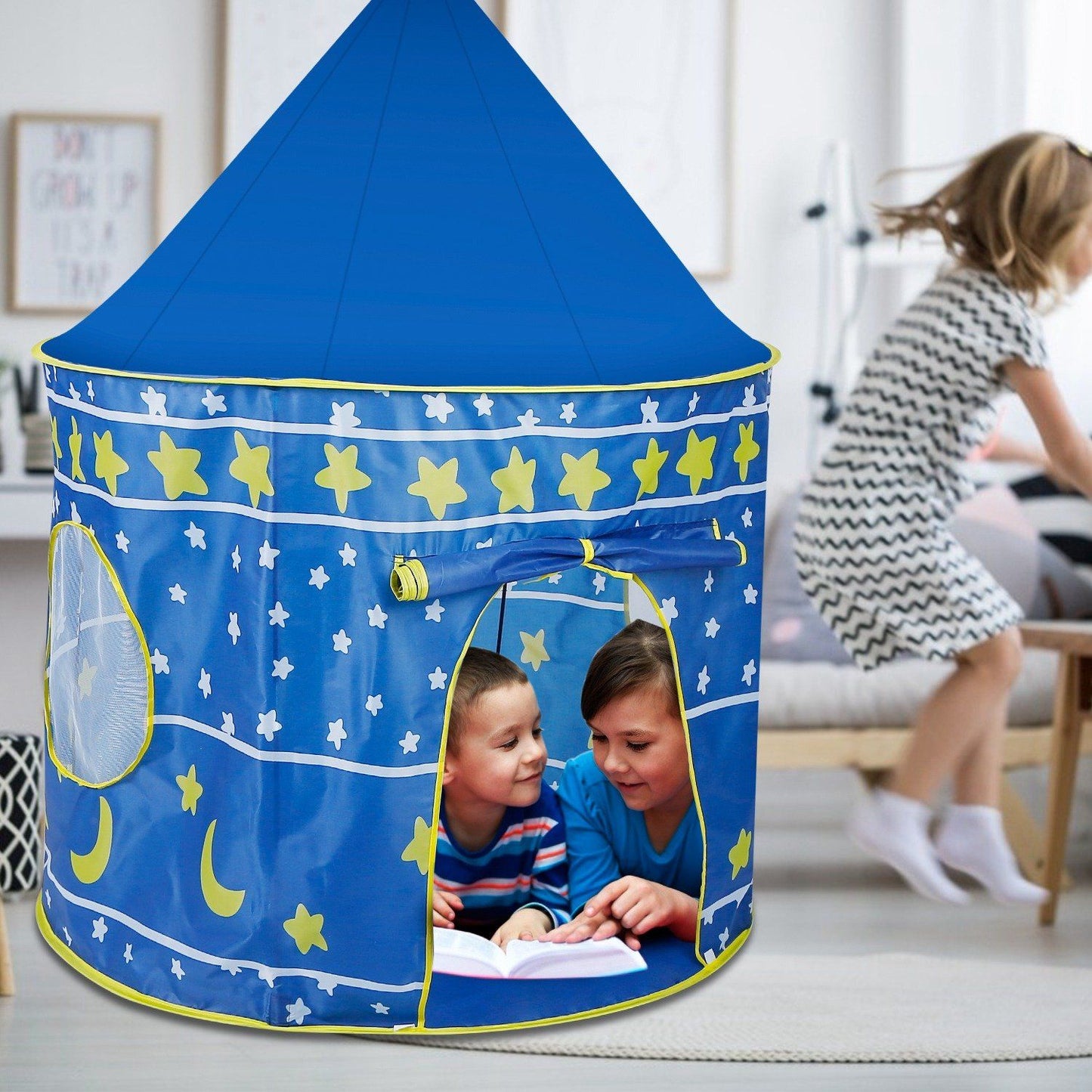 Kids Foldable Pop Up Play Tent