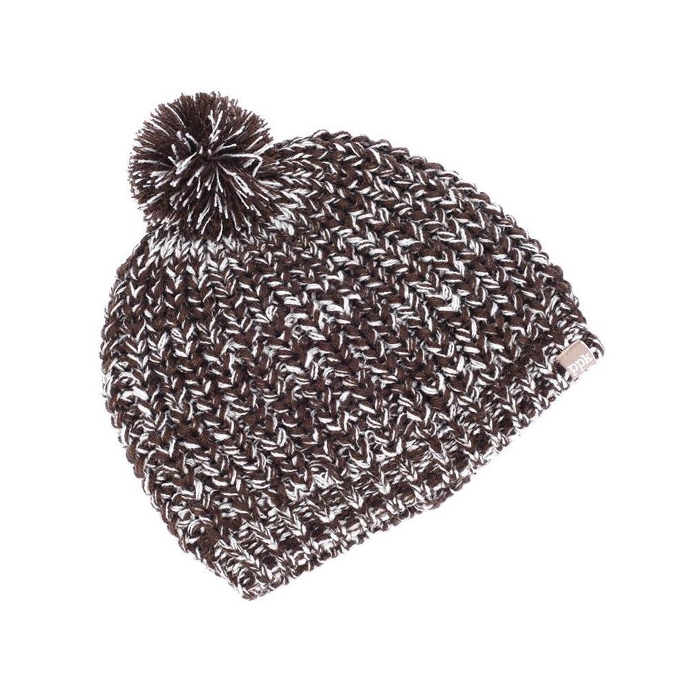 Peppercorn Kids Chunky Rib Pompom Beanie (fleece Lining)