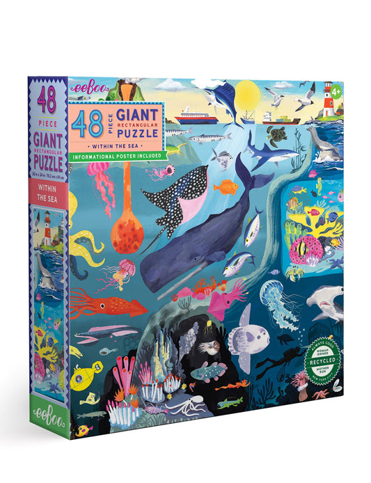 Within the Sea 48 Piece Giant Puzzle