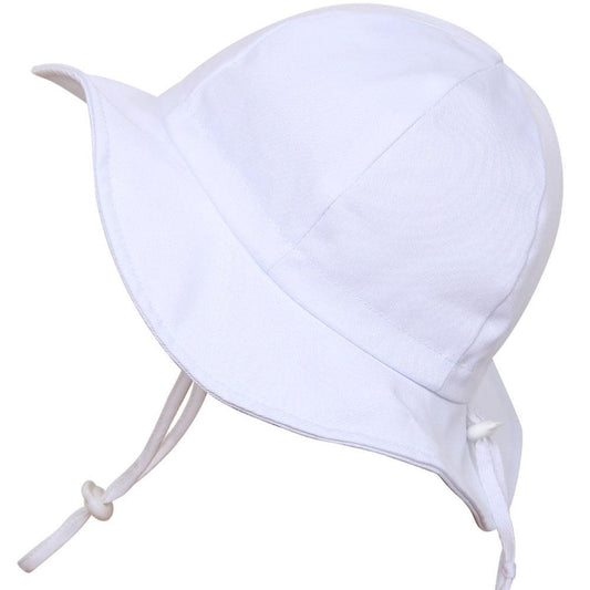 Twinklebelle Grow-With-Me Sun Hat White - Tadpole
